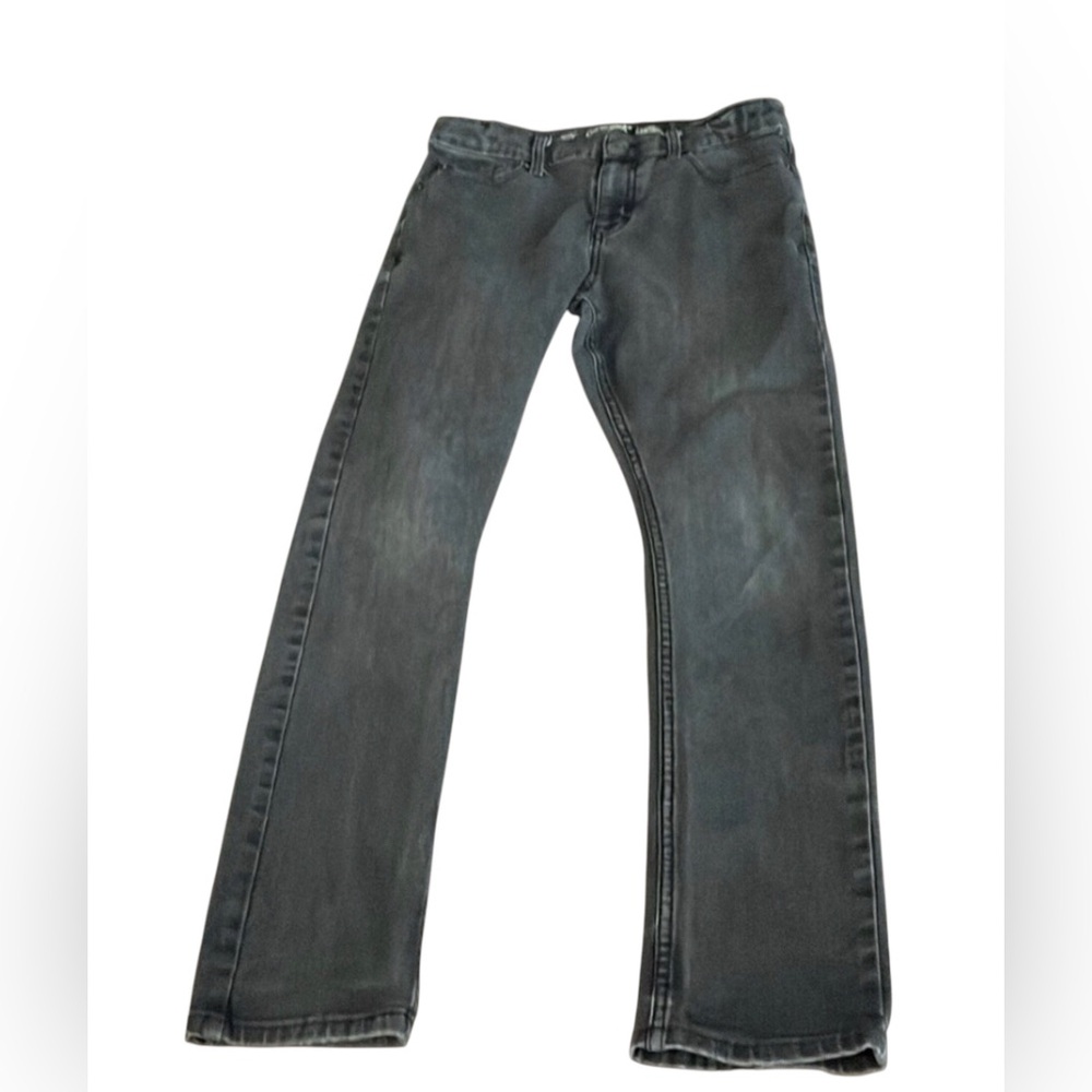 Kids size 14 cat and Jack taper stretch jeans with adjustable waistband
